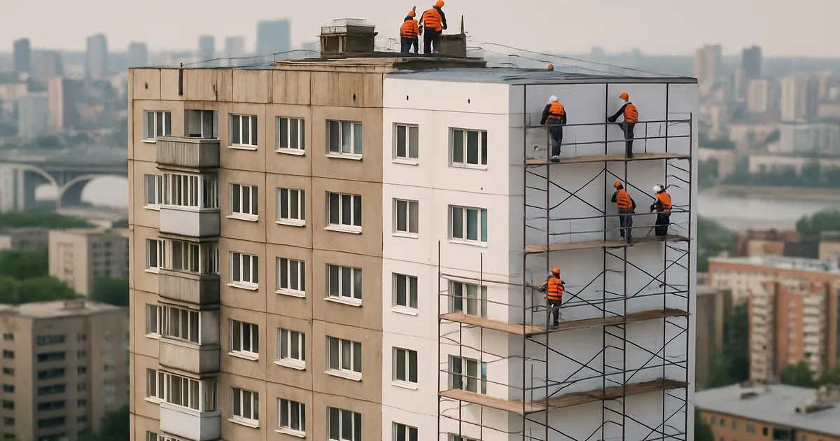 772 дома в НСО: план капремонта на 2026 год
