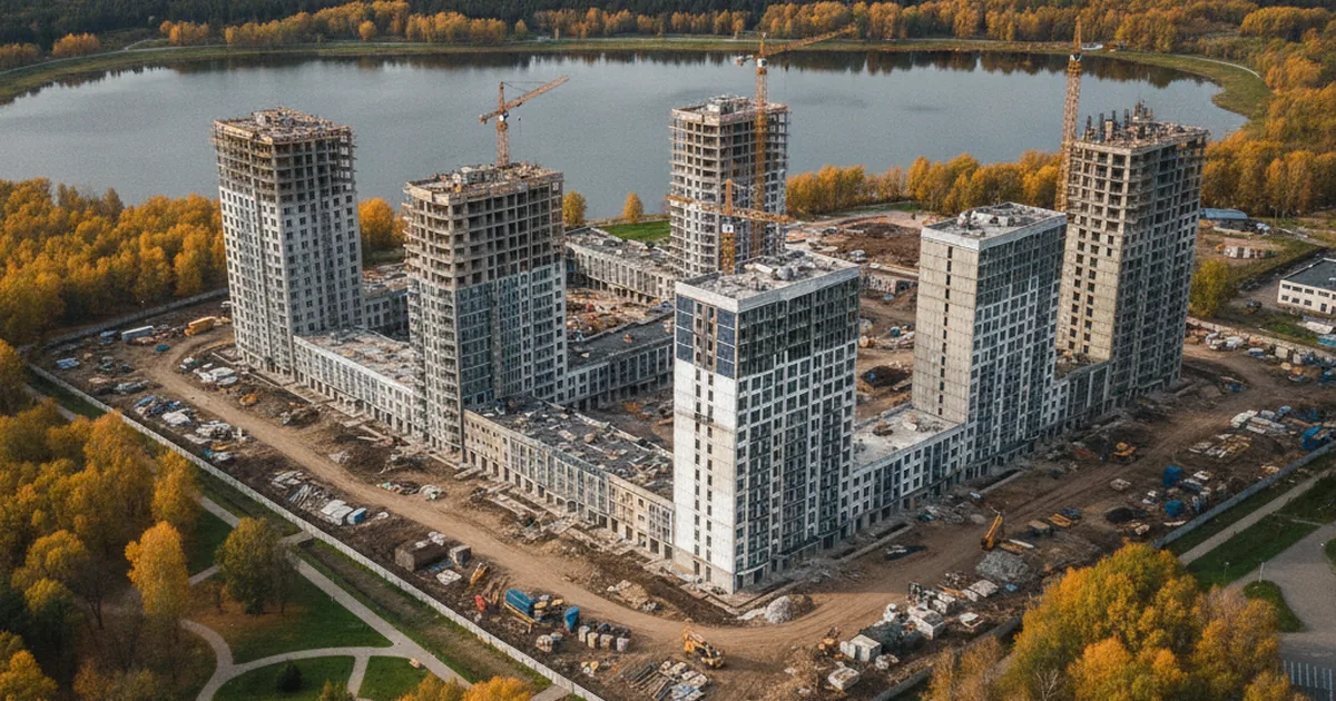 Проект застройки микрорайона Приозёрный в пос. Садовый до 2044 года